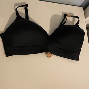 PINK Victoria's Secret Black Wireless Bra